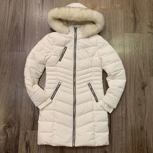 Parka with Faux-fur-lined Hood NWOT
